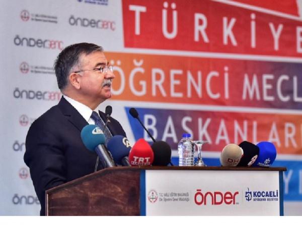 Bakan Yılmaz, Türkiye Öğrenci Meclisi Başkanları Kurultayı´na katıldı